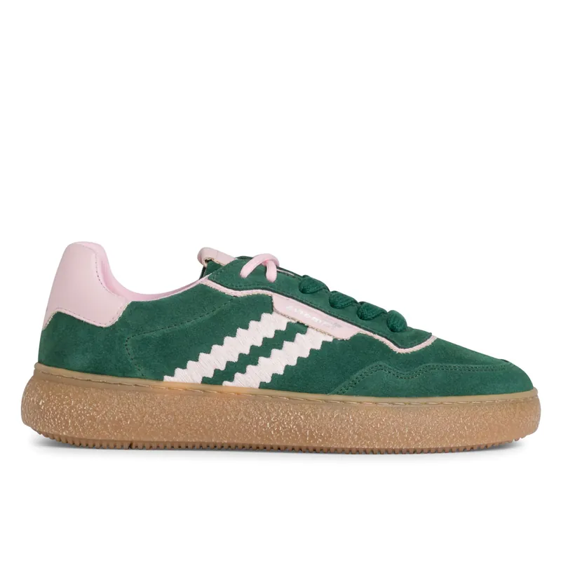 Tamaris Leather Fashion Stripe Lace Up Sneakers - Infinity Leather