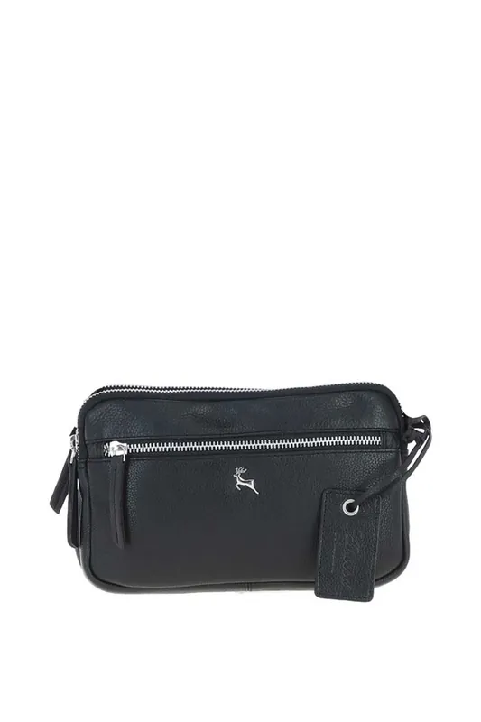'Sterling' Real Leather Crossbody Bag - Ashwood Leather
