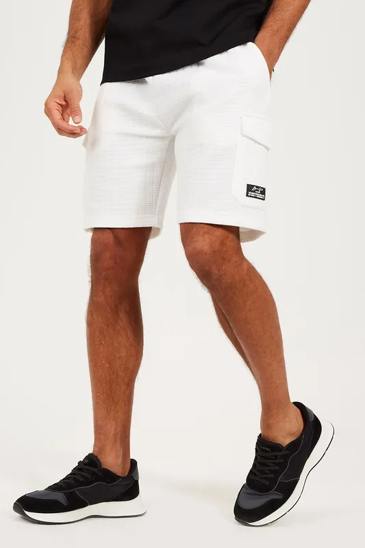 Patch Pocket Elasticated Waist Shorts - Brave Soul