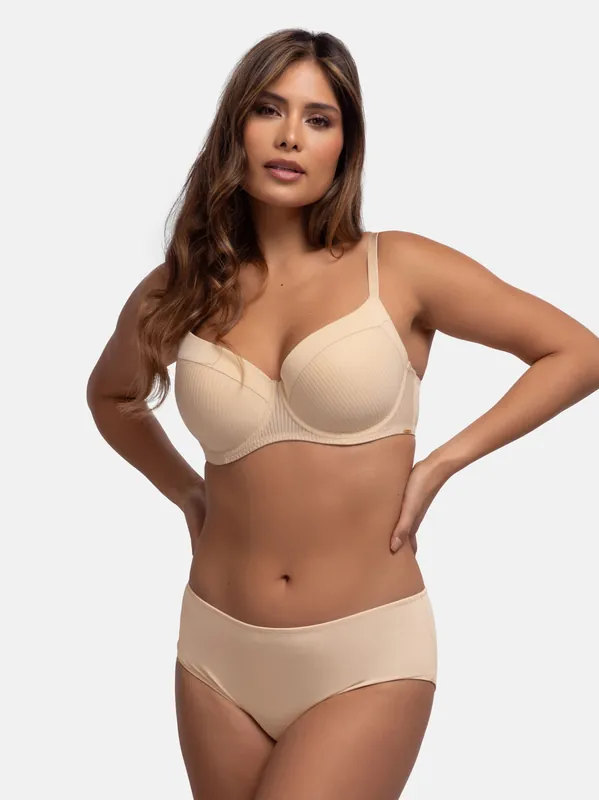 Carmen Light Padded Demi Beige - Dorina