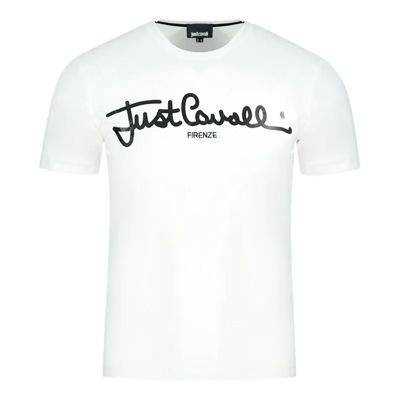 Logo Signature White T-Shirt