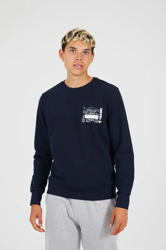 Graphic Print Sweatshirt - Brave Soul