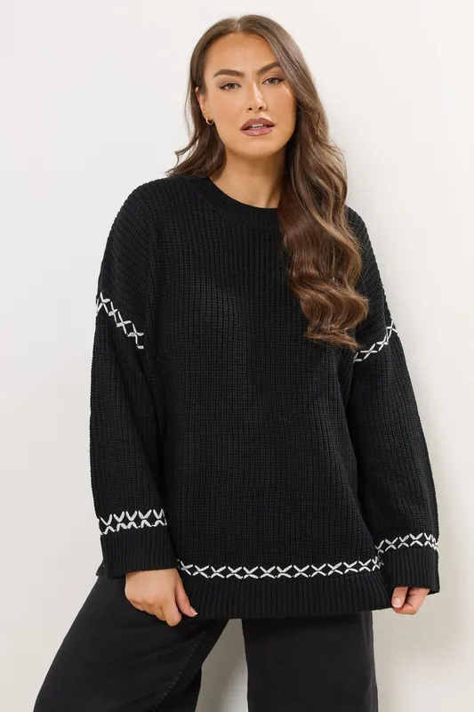 Blanket Stitch Jumper - Yours