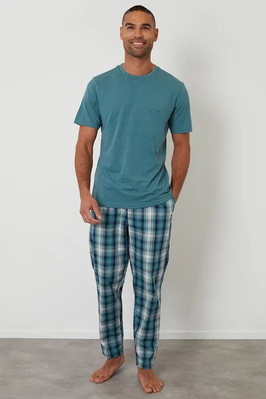 Check Pyjama Set - Threadbare