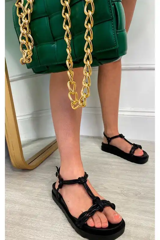 Martha Strappy Sandals - IKRUSH