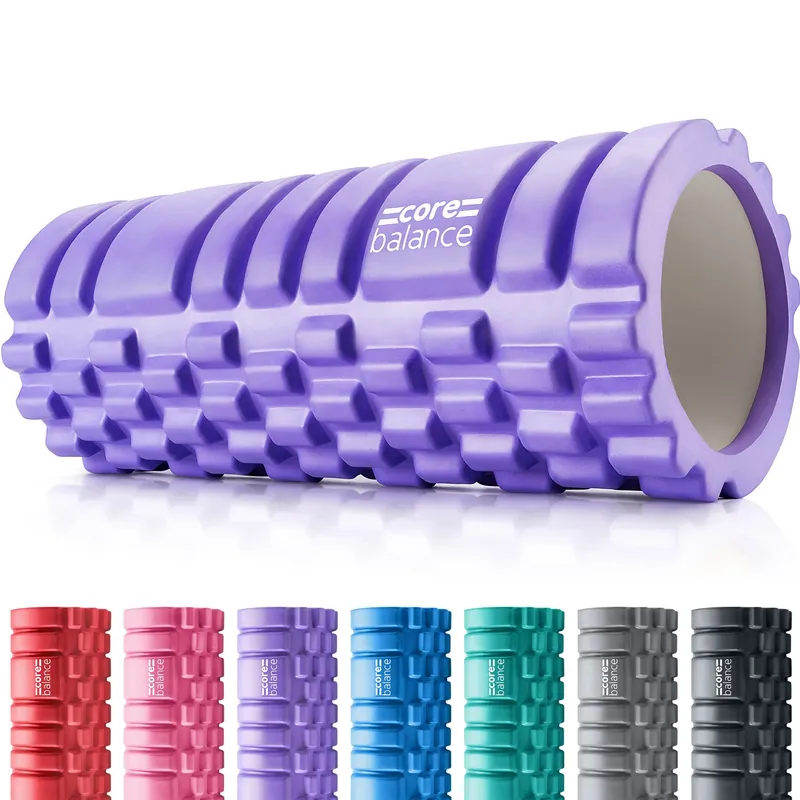 Foam Massage Roller Grid Trigger Target Point Gym Fitness Physio Rehab Exercise - Core Balance