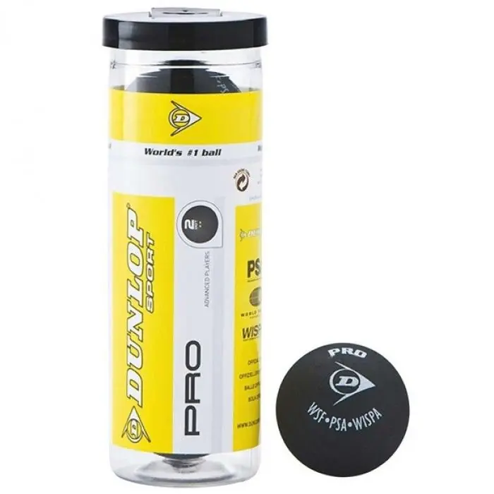 Squash Balls (Pack of 3) - Dunlop