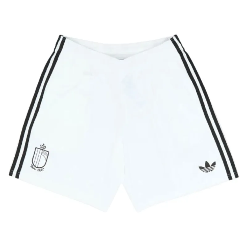Mens 2026 2027 Away Shorts White - Belgium