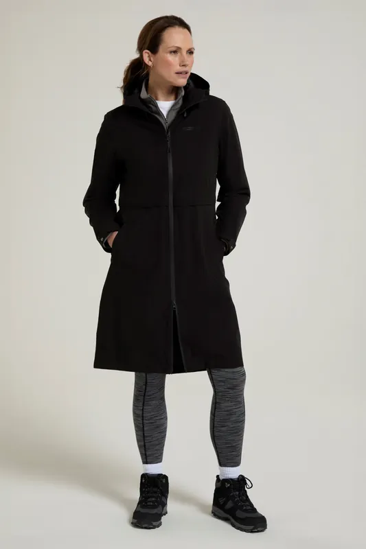 Hilltop Extra' Waterproof Outdoors Long Jacket - Mountain Warehouse