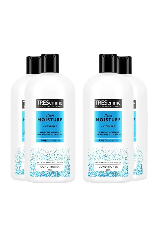 Moisture Rich 'Conditioner' Created for Daily Use, 4 Pack of 900ml - Tresemme