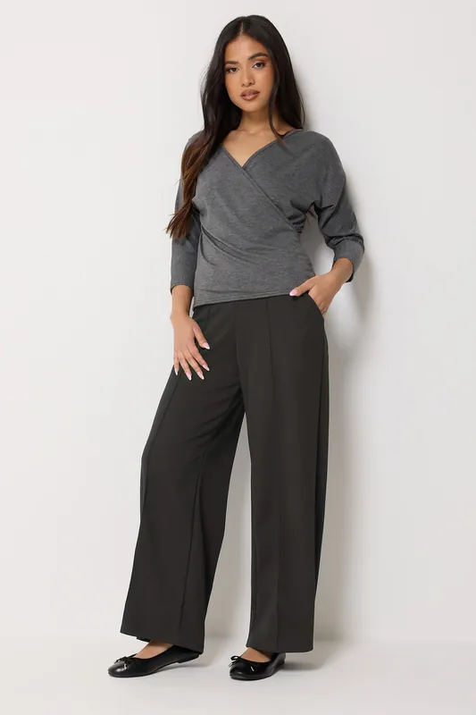 Petite Pintuck Trousers - PixieGirl