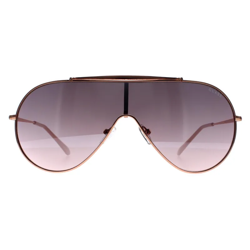 Shield Rose Gold Silver Mirrored GF0370 - Guess