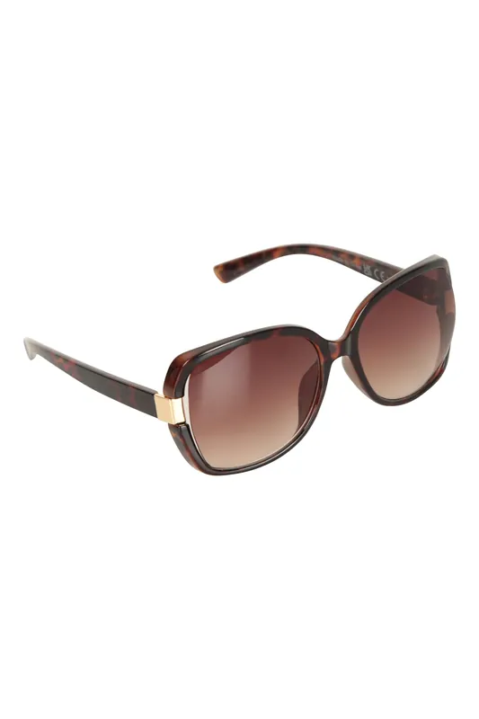 'Sydney' Stylish Lightweight Tortoise Sunglasses - Mountain Warehouse
