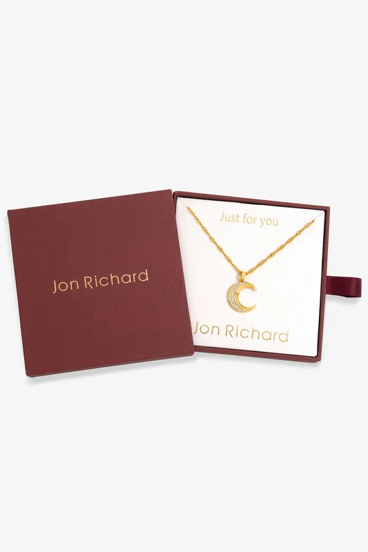 18K Gold Plated Celestial Pendant - Gift Box