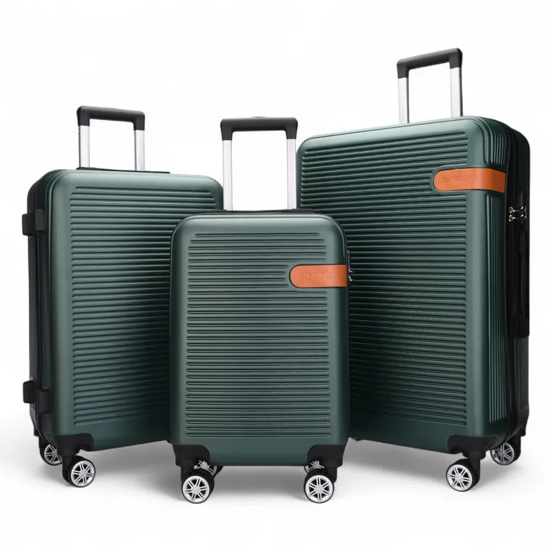 Hardshell Cabin Suitcase Robust ABS Lightweight Luggage Holiday Bag - Infinity Leather