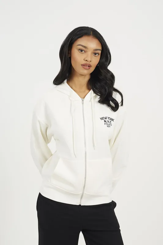 Zip Through Hoodie - Brave Soul