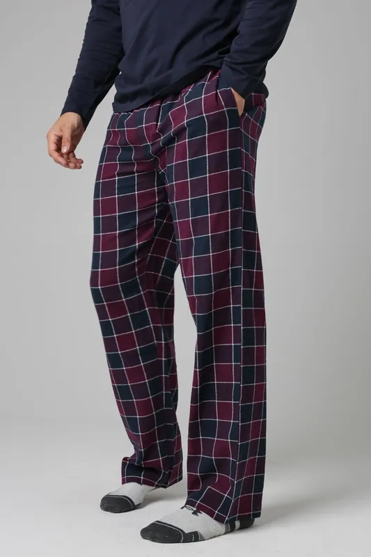 Cotton Checked Pyjama Trousers - Tokyo Laundry