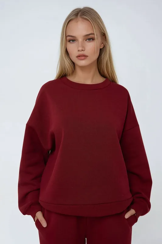 Oversized Long Sleeve Sweatshirt - Hiccup
