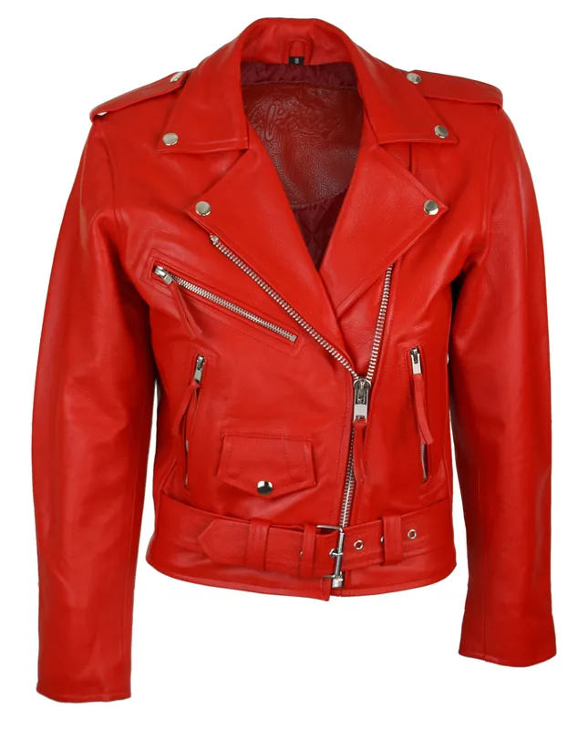 Brando Biker Leather Jacket - TruClothing
