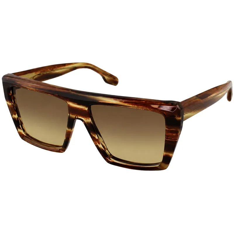 Square Brown Sunglasses - Victoria Beckham