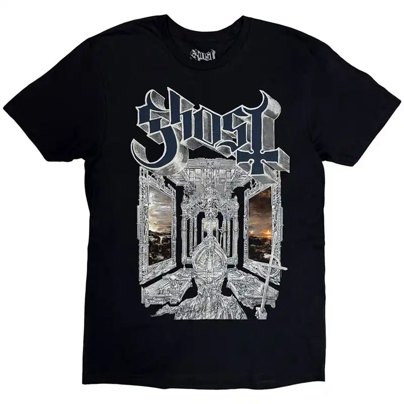 Skeletour World Tour 2025 Back Print T-Shirt
