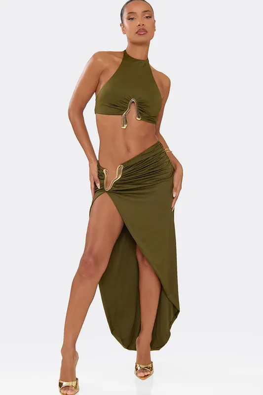 Split Leg Maxi Skirt - EGO