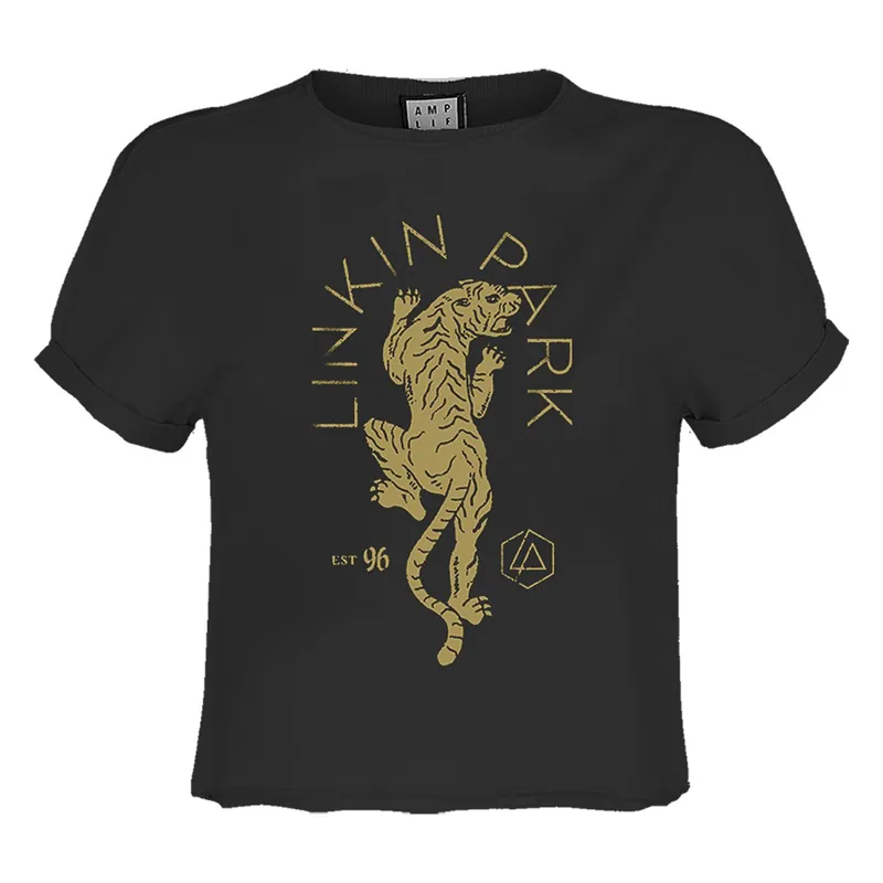 Tiger Linkin Park Crop Top - Amplified