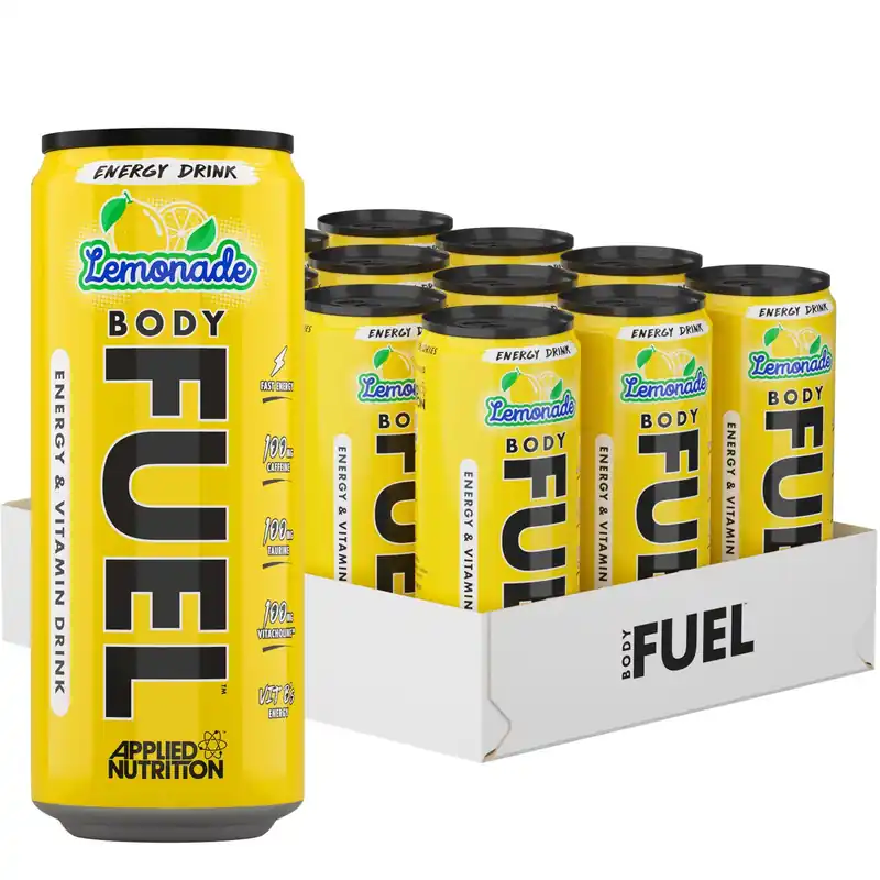 BodyFuel Energy & Vitamin Drink Cans - Orange - 12 Servings