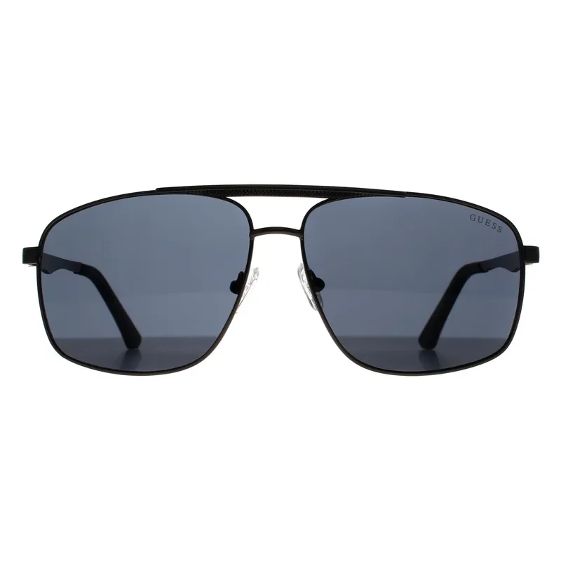 Aviator Matte Gunmetal Smoke Grey GO00063 - Guess
