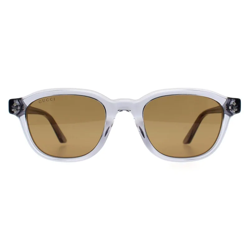 Square Transparent Grey Brown GG1892S - Gucci