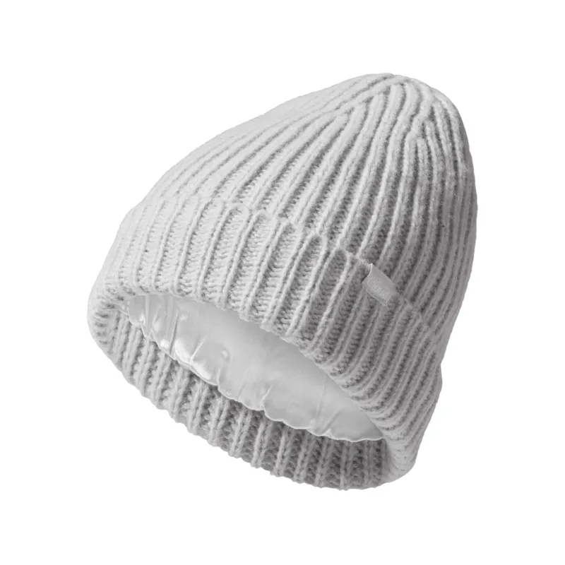Silver Cloud Silver Ion Infused Satin Lined Beanie - Grey