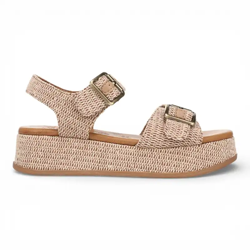 Faux Leather Platform Sandals - TruClothing