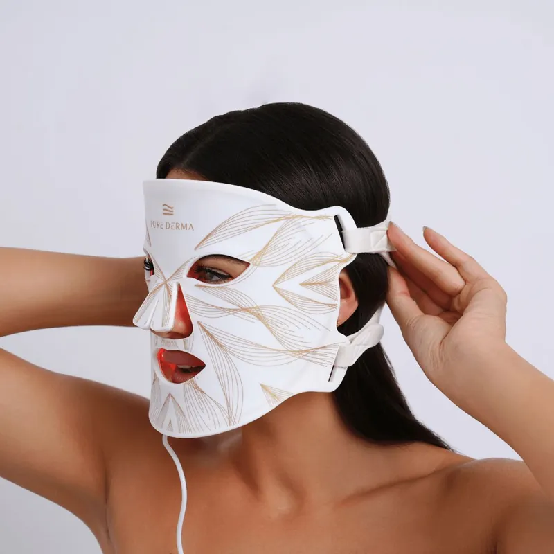 LED Light Therapy Face Mask - Pure Derma London