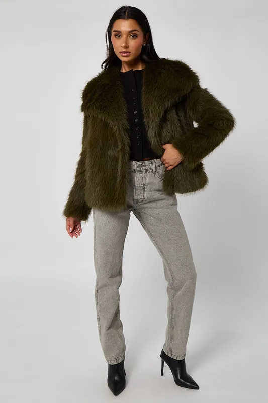 Faux Fur Jacket - Urban Bliss