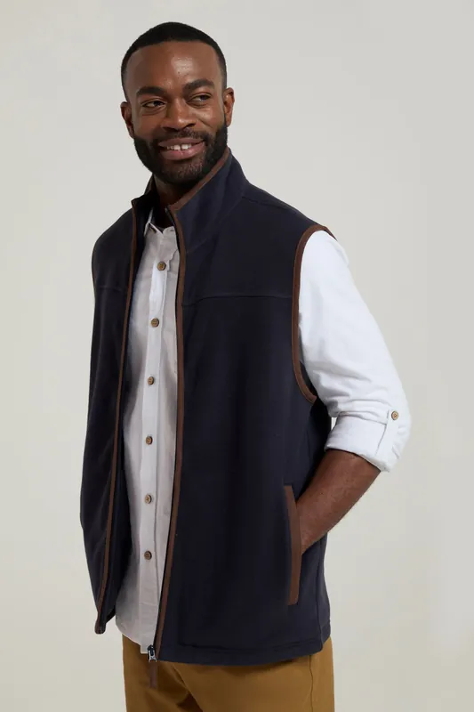 Rove' Breathable Bodywarmer Antipill Fleece Gilet - Mountain Warehouse