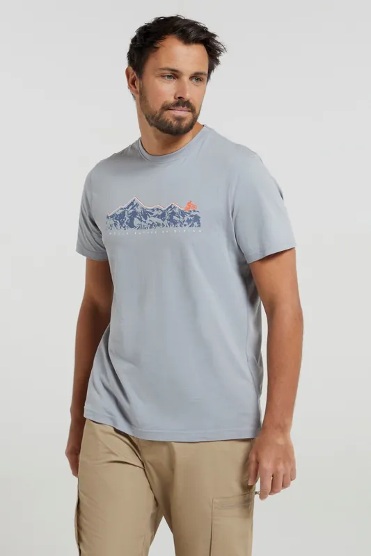Bike' Lightweight Breathable Casual Short Sleeve Soft Cotton T-Shirt