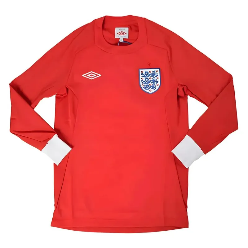 Preloved Mens 2010 11 Long Sleeve Away Shirt Very Good - England