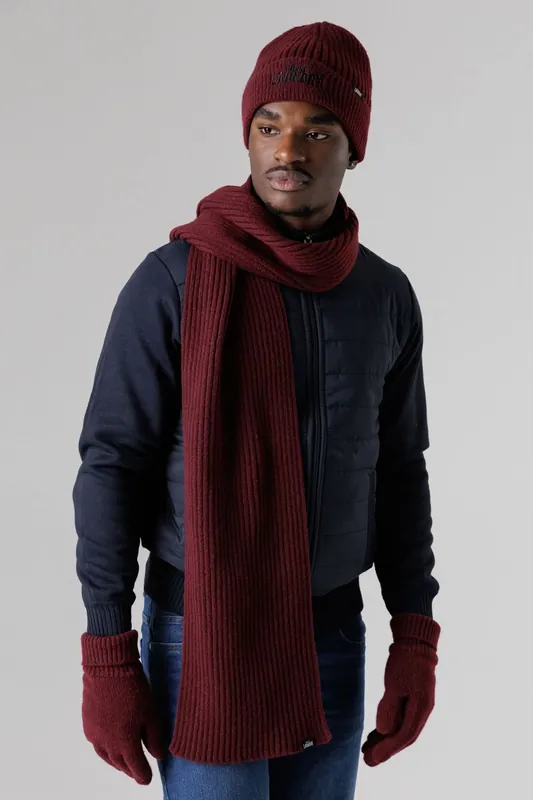 Knit Hat, Scarf and Gloves Set - Tokyo Laundry