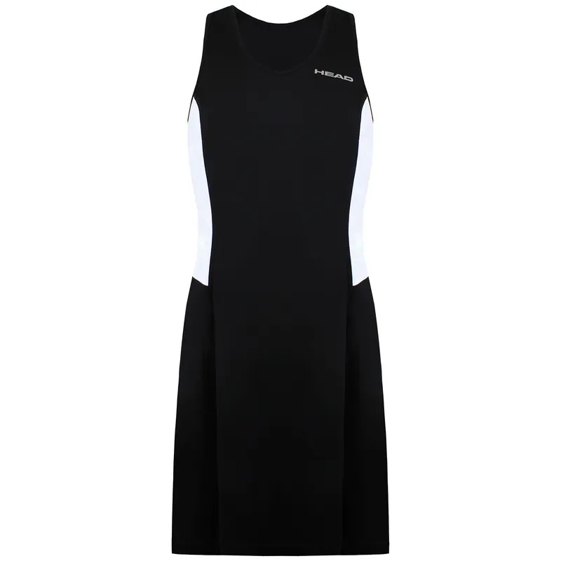 Club Black Tennis Dress - Head
