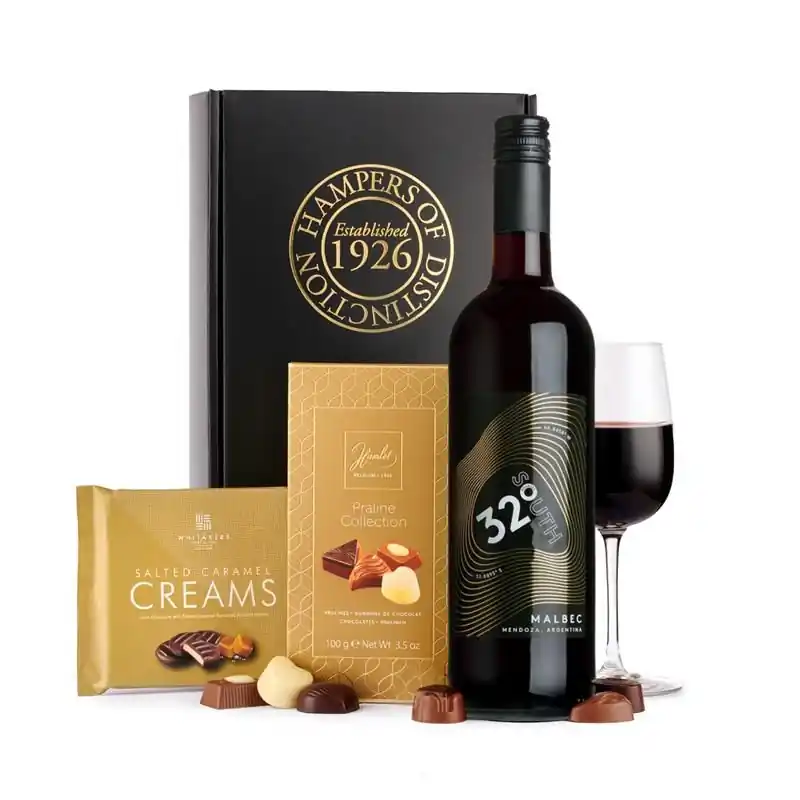 Red Wine & Chocolates Hamper - Spicers of Hythe Ltd