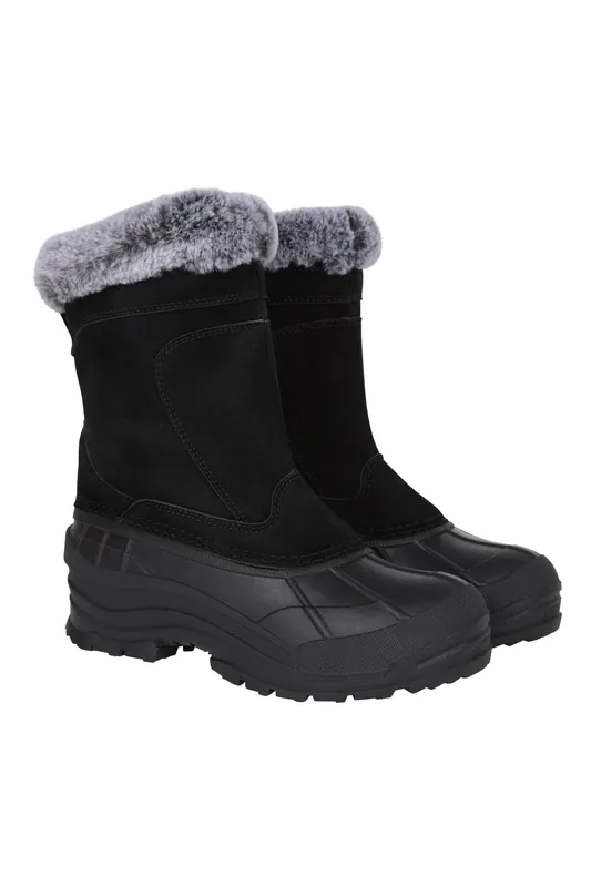 Snowdrift' Casual Non-Slip Grip Soft Warm Fur Lined Winter Snow Boots