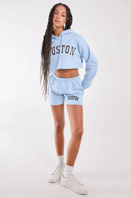 Houston Fleece Shorts - Pink Vanilla