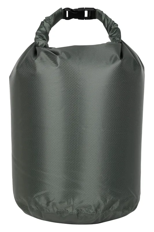 Lightweight Waterproof Roll Top Closure 10L Outdoor Camping Dry Bag - Mountain Warehouse