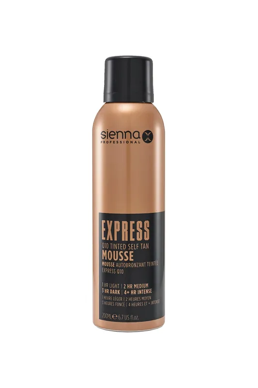 Express Q10 Tinted Self Tan Mousse - Sienna X