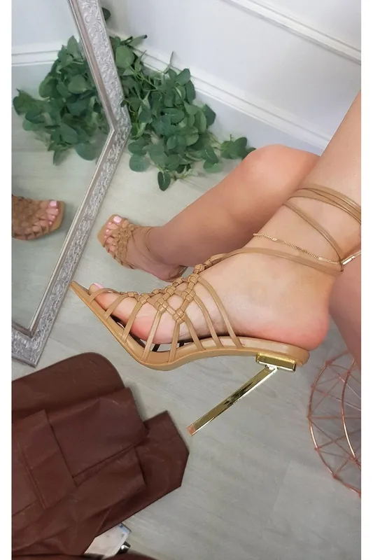 Lorena Strappy Heels - IKRUSH