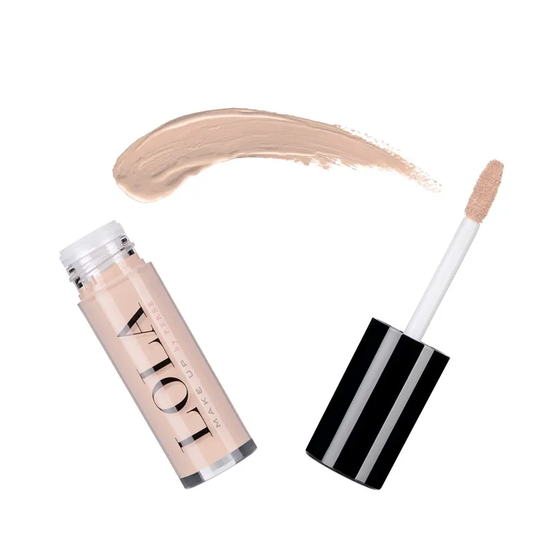 Ultra Long Lasting 2 In 1 Liquid Concealer 007 Medium Beige Full Coverage - Lola