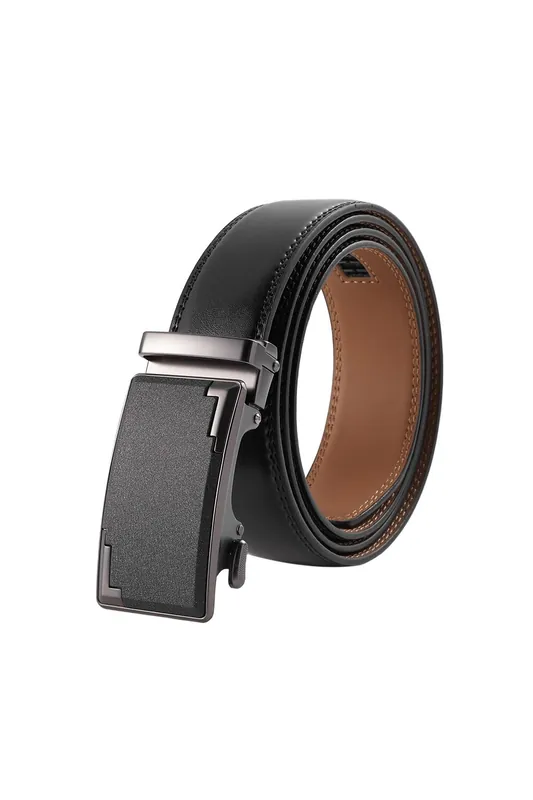 Automatic Buckle Leather Belt - MODISHION