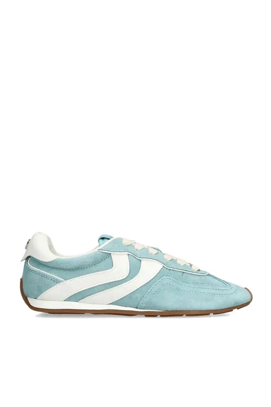 Abbi Pale Blue' Suede Trainers - STEVE MADDEN