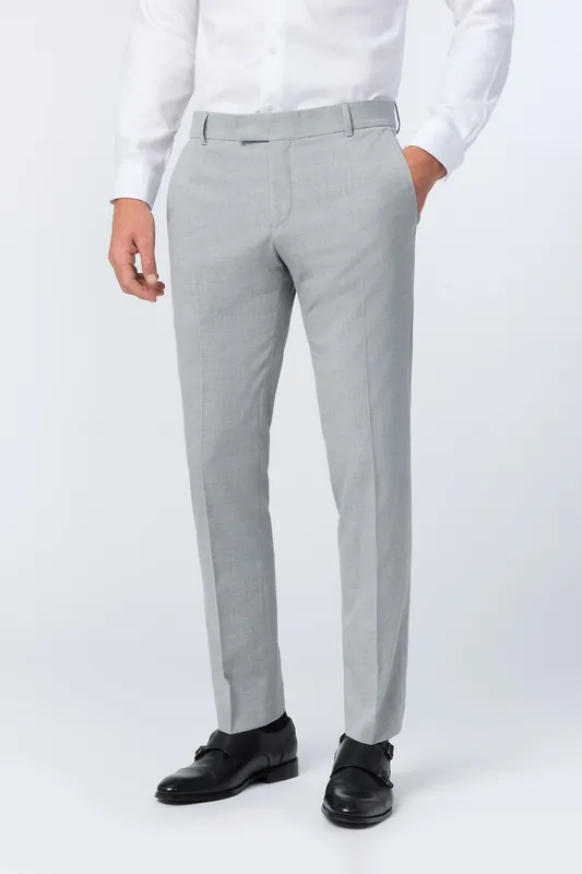 Grey Slim Trousers - Antique Rogue