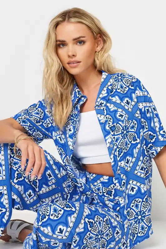 Petite Printed Shirt - PixieGirl